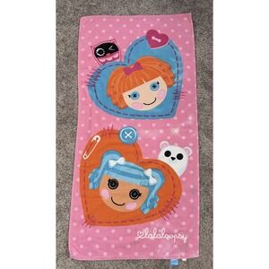 Lalaloopsy Doll  Beach Towel Pink , Blue & Various Bright  Colors Great Shape